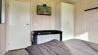 Schlafzimmer in Fløbet Aktivhus