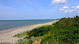 Strand in der Nähe von To Parte Hus