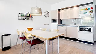 Essbereich in Klinten Lejlighed