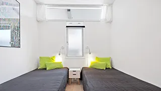 Schlafzimmer in Klinten Lejlighed