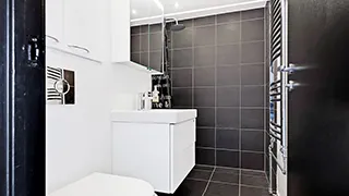 Badezimmer in Klinten Lejlighed
