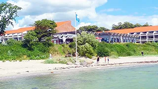 Strand in der Nähe von Klinten Lejlighed