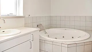 Whirlpool in Hus Mosegården