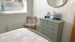 Schlafzimmer in Marielyst Hyggehus