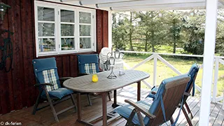 Terrasse von Hus Falster
