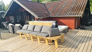 Terrasse von Hus Engskær