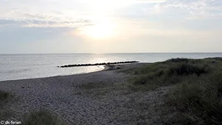 Strand in der Nähe von Hus Engskær