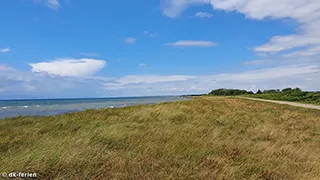 Strand in der Nähe von Hus Engskær