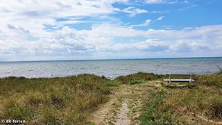 Strand in der Nähe von Hus Engskær