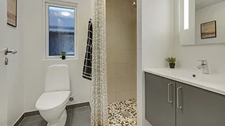 Badezimmer in Lathyrus Aktivhus