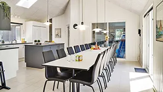 Essbereich in Hansa Poolhus