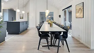 Essbereich in Orkide Aktivhus