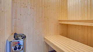 Sauna in Orkide Aktivhus