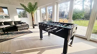 Tischfußball  Løvsanger Poolhaus