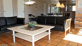 Wohnzimmer von Marielyst Poolhaus