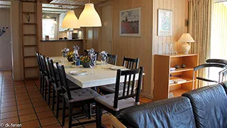 Essbereich in Marielyst Poolhaus
