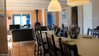 Essbereich in Marielyst Poolhaus