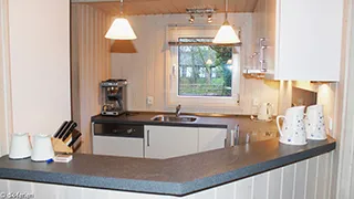 Küche in Marielyst Poolhaus