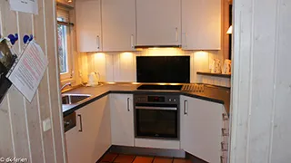 Küche in Marielyst Poolhaus