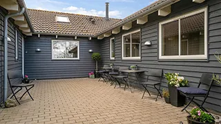 Terrasse von Krage Aktivhus