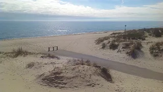 Strand in der Nähe von Ugle Aktivhus