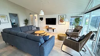 Wohnzimmer von Lærke Aktivhus