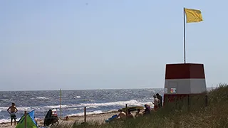 Strand in der Nähe von Lærke Aktivhus