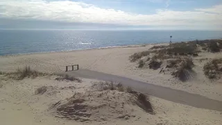 Strand in der Nähe von Lærke Aktivhus