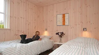 Schlafzimmer in Björns Hus