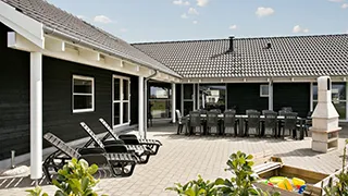 Terrasse von Brombær Aktivhus