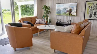 Wohnzimmer von Stege Aktivhus