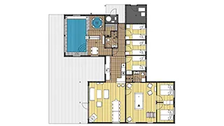 Grundriss von Stege Aktivhus