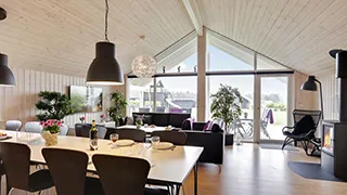 Essbereich in Aktivhus Råbylille