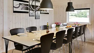 Essbereich in Aktivhus Råbylille