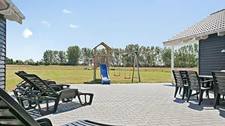 Ausblick von Hejmdals Poolhus