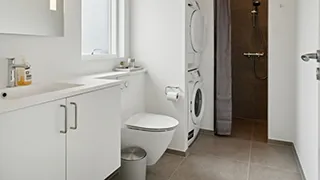 Badezimmer in Marielyst Wellnesshus