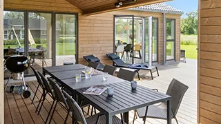 Terrasse von Marielyst Wellnesshus