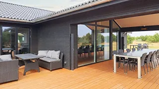 Terrasse von Hansa Spahus