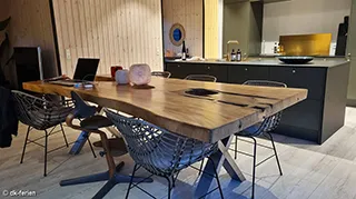 Essbereich in Sommerhus Velvære