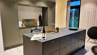 Küche in Sommerhus Velvære