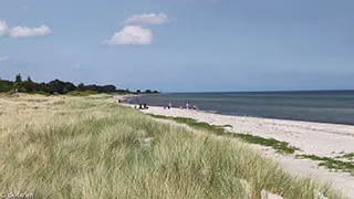 Strand in der Nähe von Syren Spahus