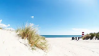 Strand in der Nähe von Syren Spahus