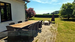 Terrasse von Aske Teamhus