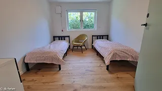 Schlafzimmer in Kramnitze Hyggehus