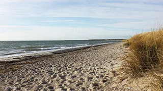 Strand in der Nähe von Kramnitze Hyggehus