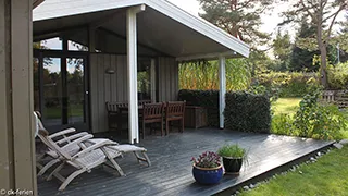 Terrasse von Gilleleje Hyggehus