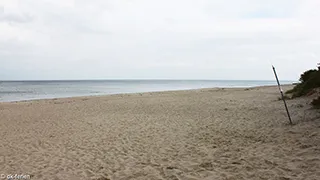 Strand in der Nähe von Gilleleje Hyggehus