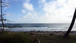 Strand in der Nähe von Hornbæk Sommerhus
