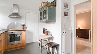 Küche in Hus Lugano