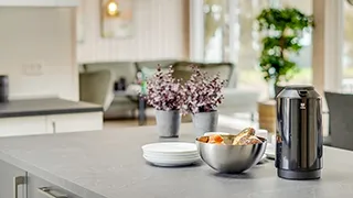 Küche in Jægerspris Poolhus